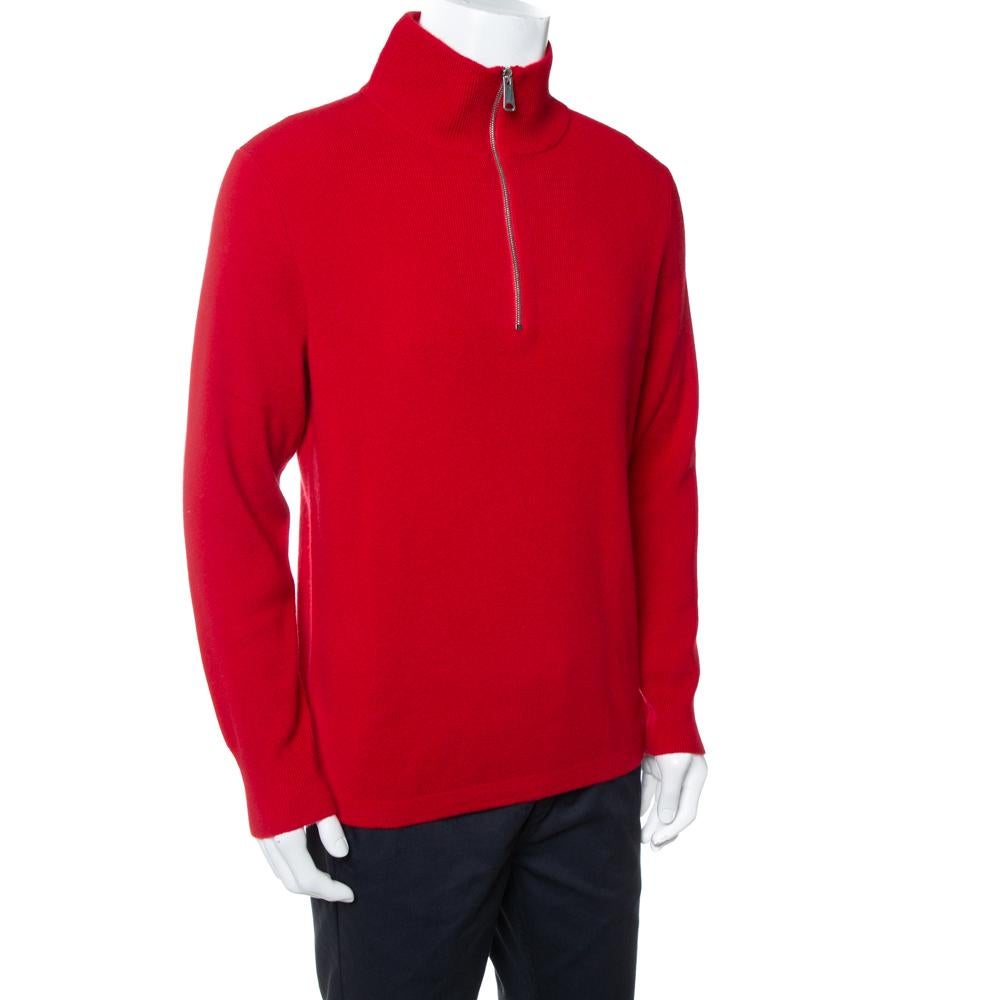 burberry quarter zip