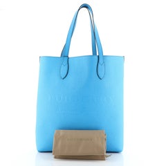 Burberry Remington Tote Embossed Leather Tall