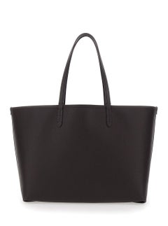 Burberry Reversible Leather Tote Bag — Brown