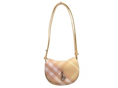 Burberry Rocking Horse Crossbody Bag — Beige