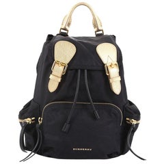 Burberry Rucksack Backpack Nylon mit Leder Medium