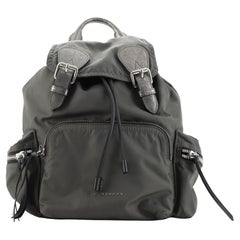 Burberry Rucksack Backpack Nylon with Leather Medium