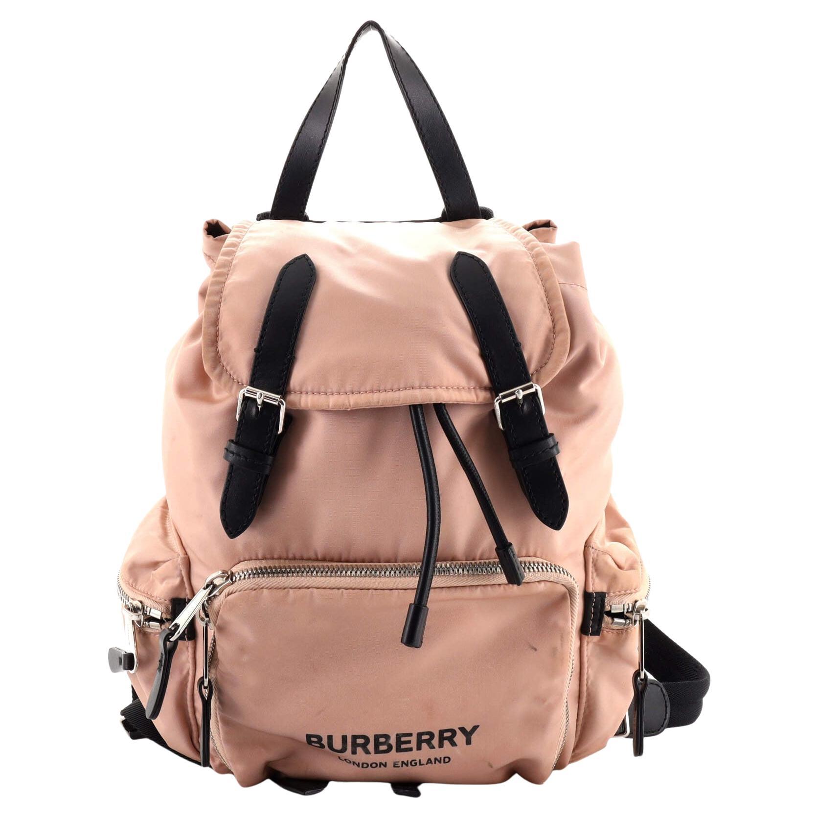 Burberry Rucksack Backpack Nylon with Leather Medium at 1stDibs  black  burberry backpack, burberry backpack used, burberry drifton backpack