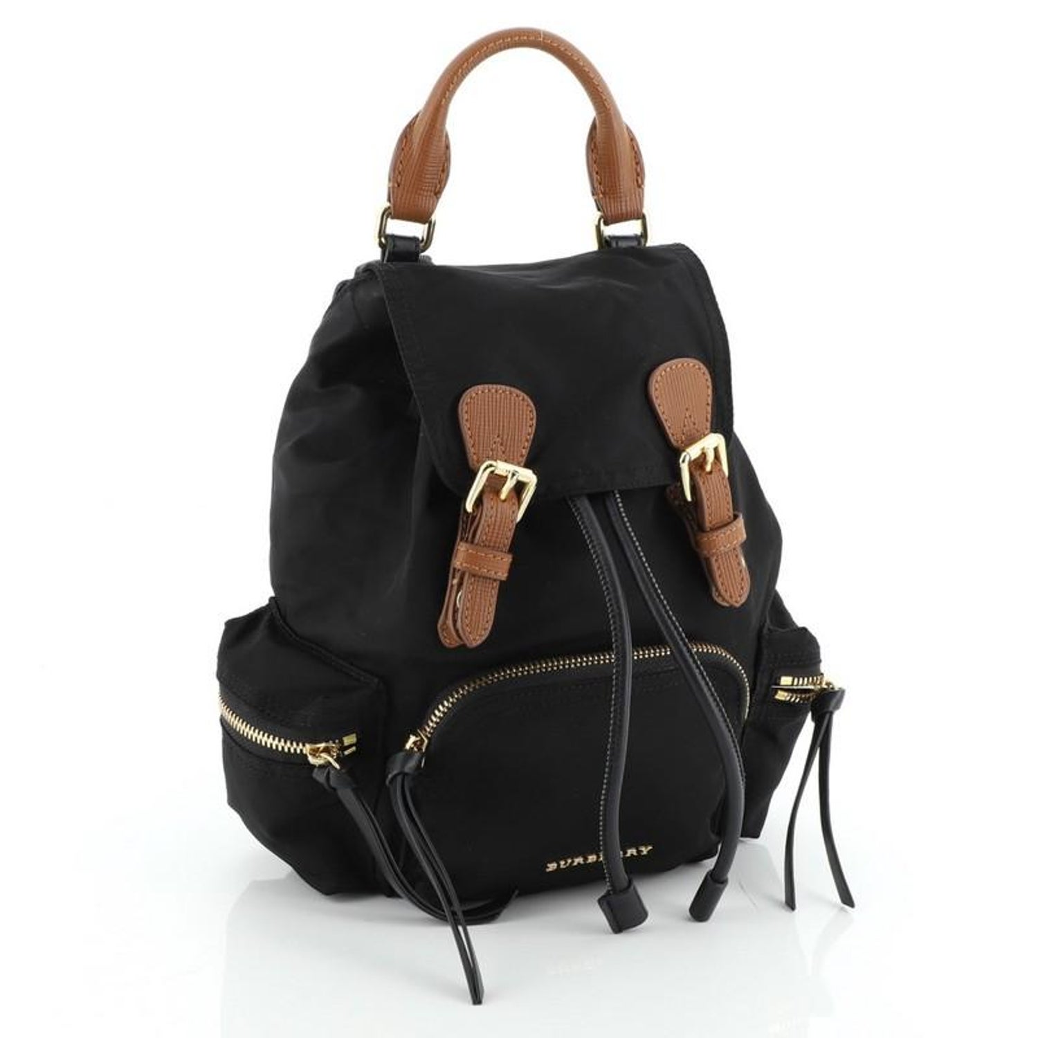 Burberry Rucksack Backpack Nylon with Leather Small at 1stDibs | burberry  small rucksack