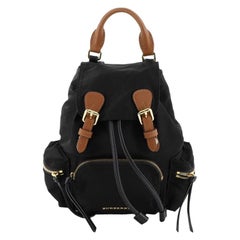 Burberry Rucksack Backpack Nylon with Leather Small