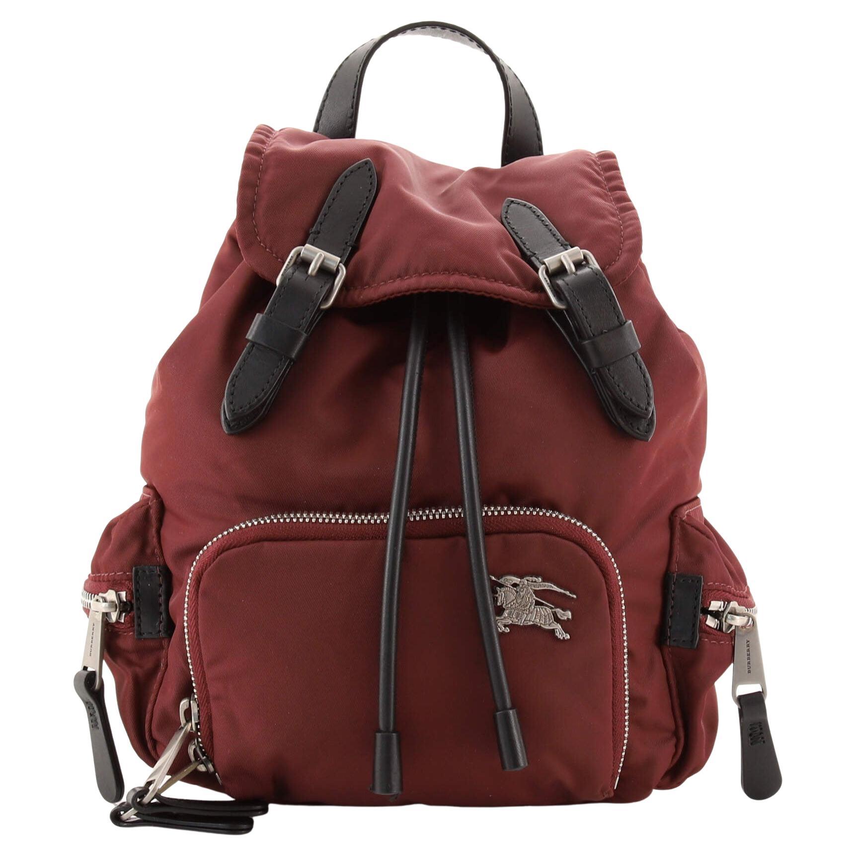 Burberry Chiltern Backpack House Check Canvas Medium at 1stDibs