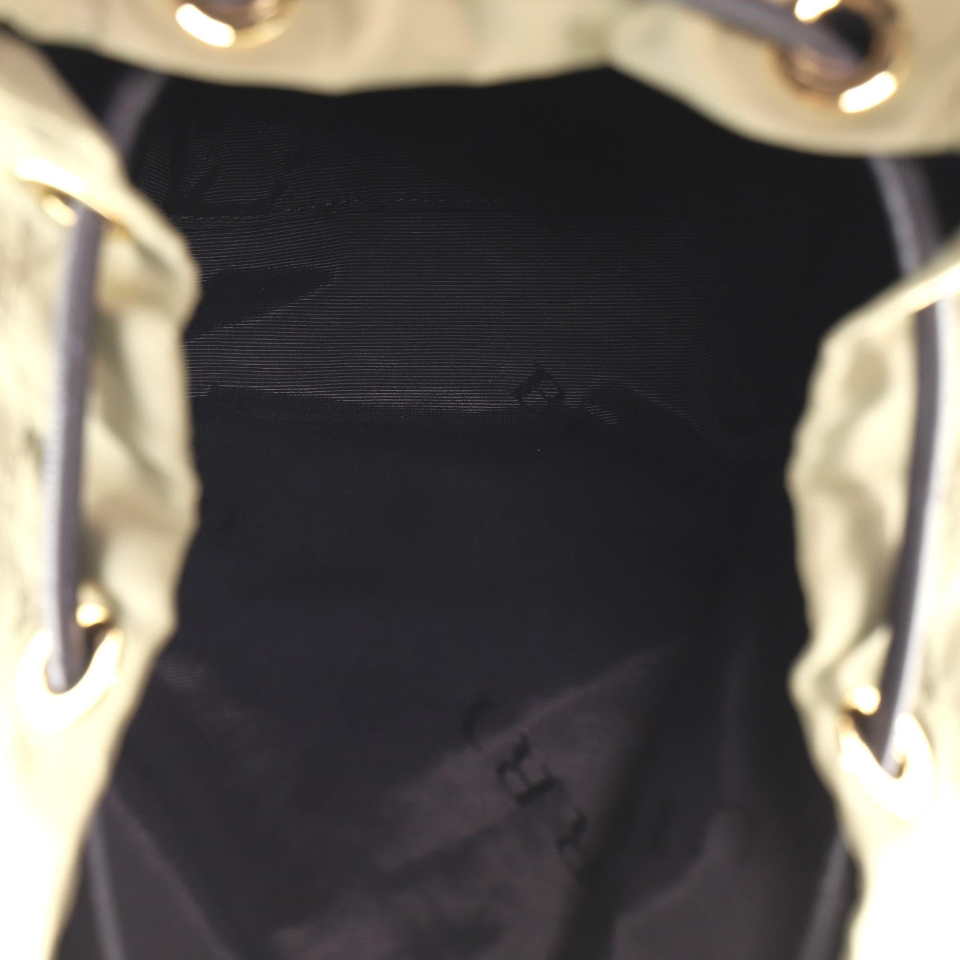 Burberry Rucksack Backpack Patch Embellished Nylon Medium In Good Condition In NY, NY