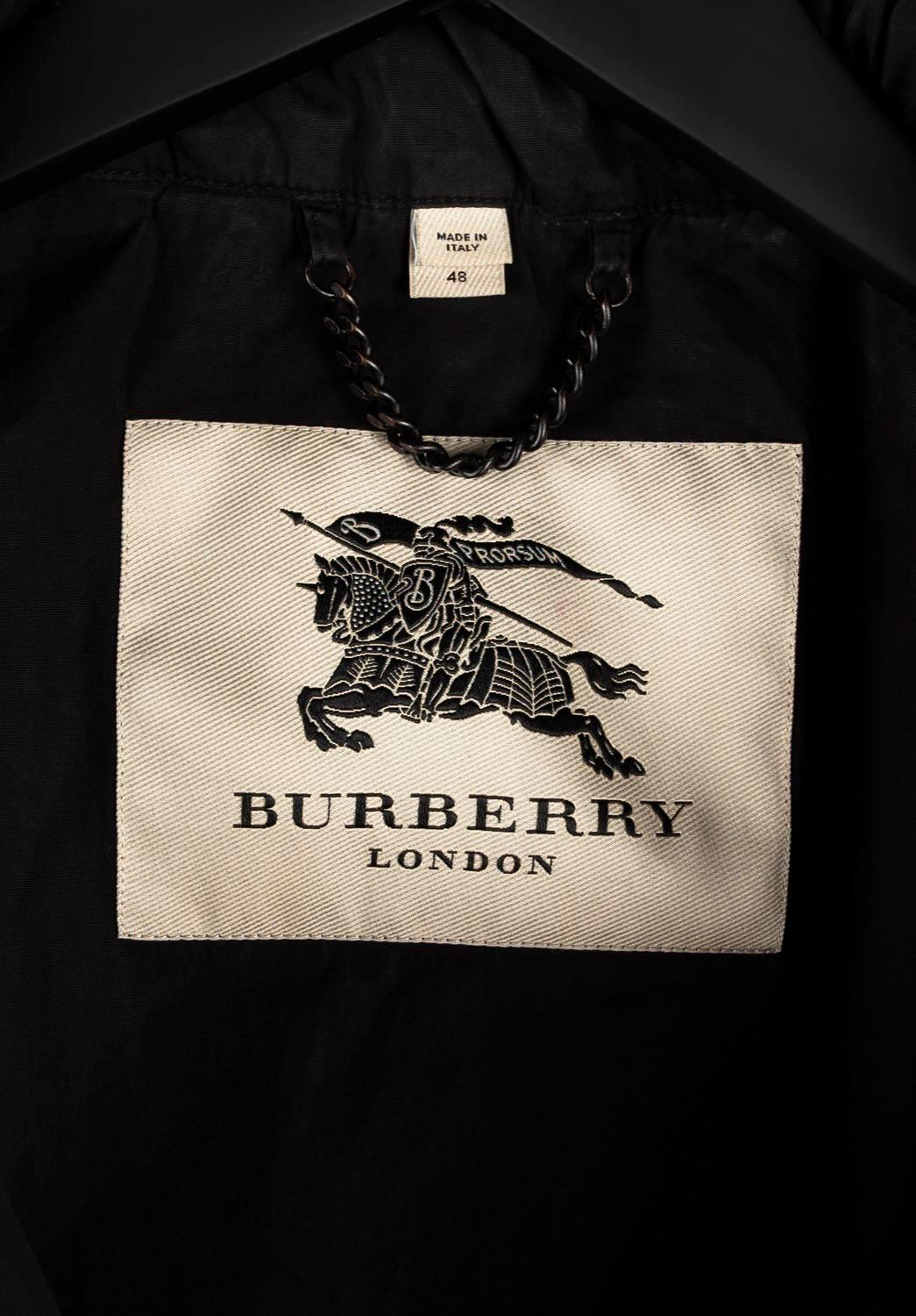 Burberry Safari Men Light Slim Fit Jacket Size 48/M, S928 2