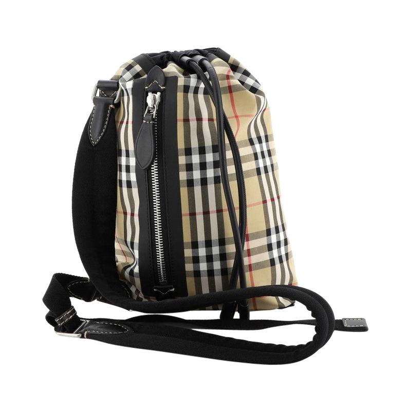 burberry small vintage check duffle