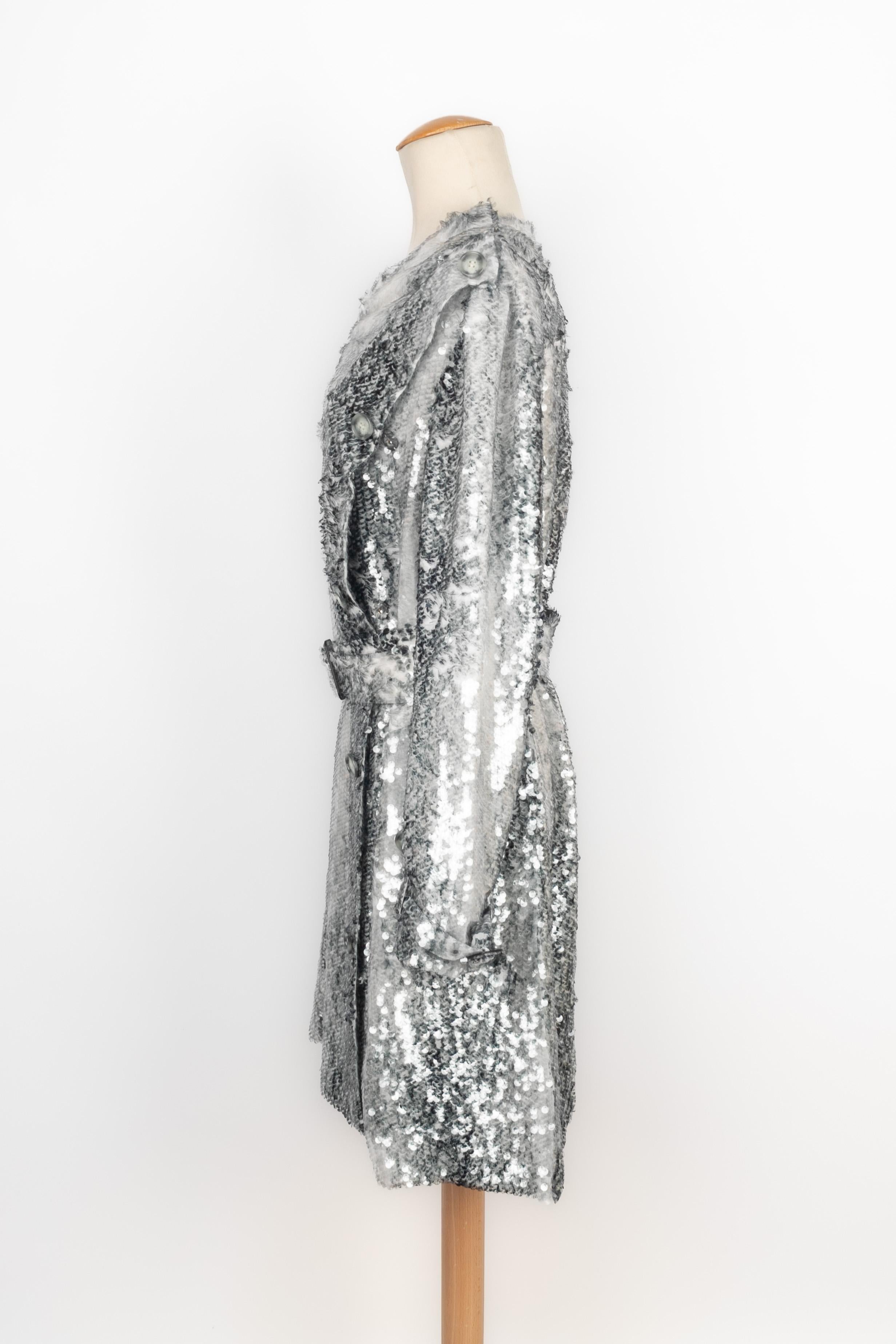Gris Robe à sequins Burberry 2021 en vente