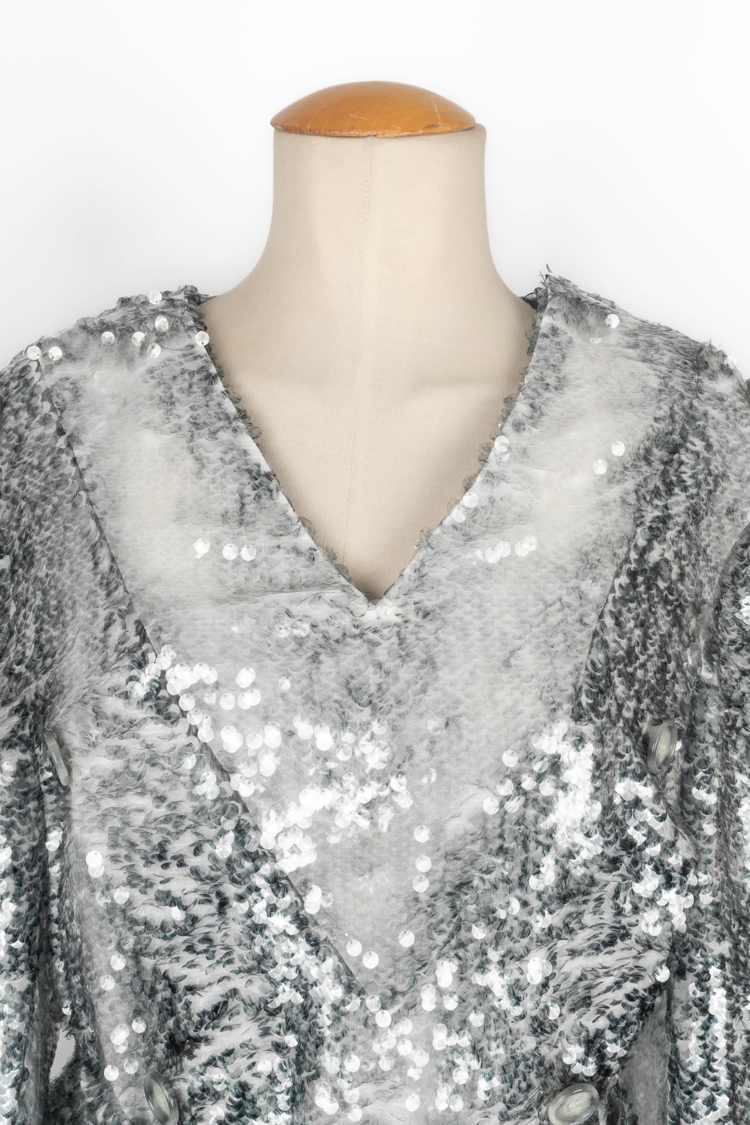 Robe à sequins Burberry 2021 en vente 1