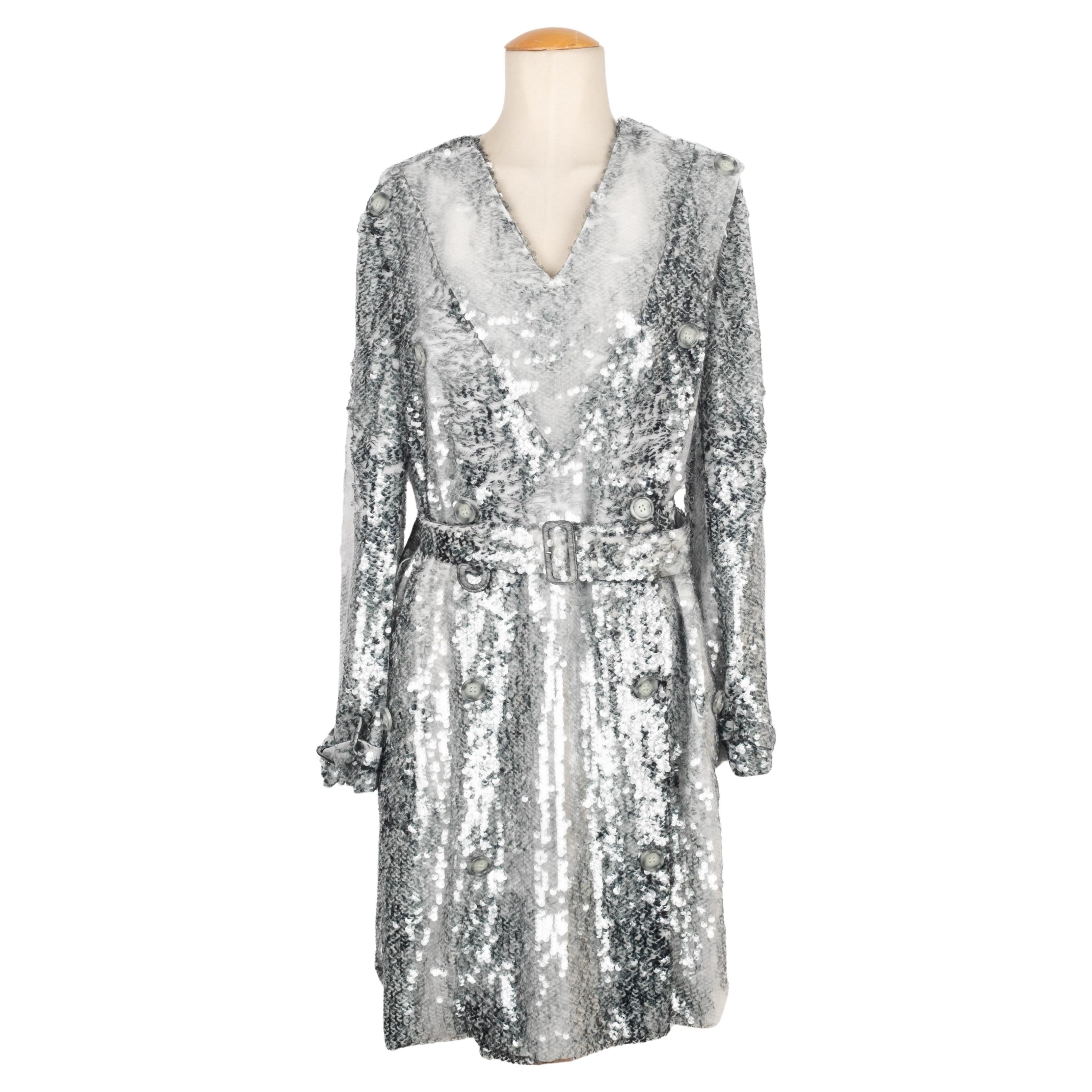 Robe à sequins Burberry 2021 en vente