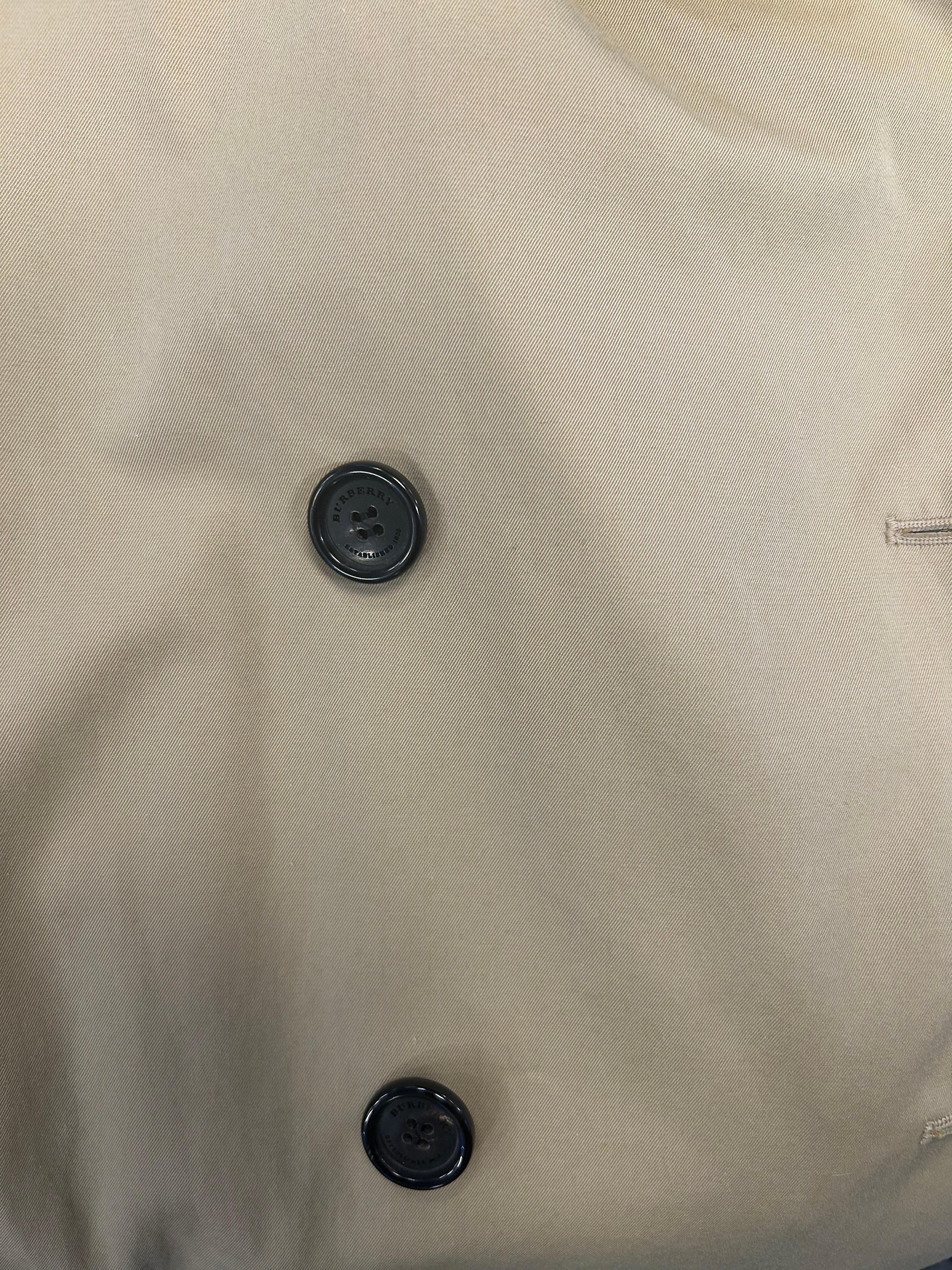 Women's Burberry Short Kensington Heritage Trench Coat Size UK 12
