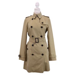 Burberry Kurzer Kensington Heritage Trenchcoat Größe UK 12