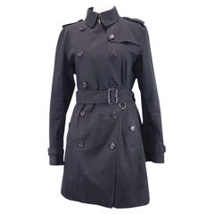 Burberry Short Kensington Heritage Trench Coat Taglia UK 12