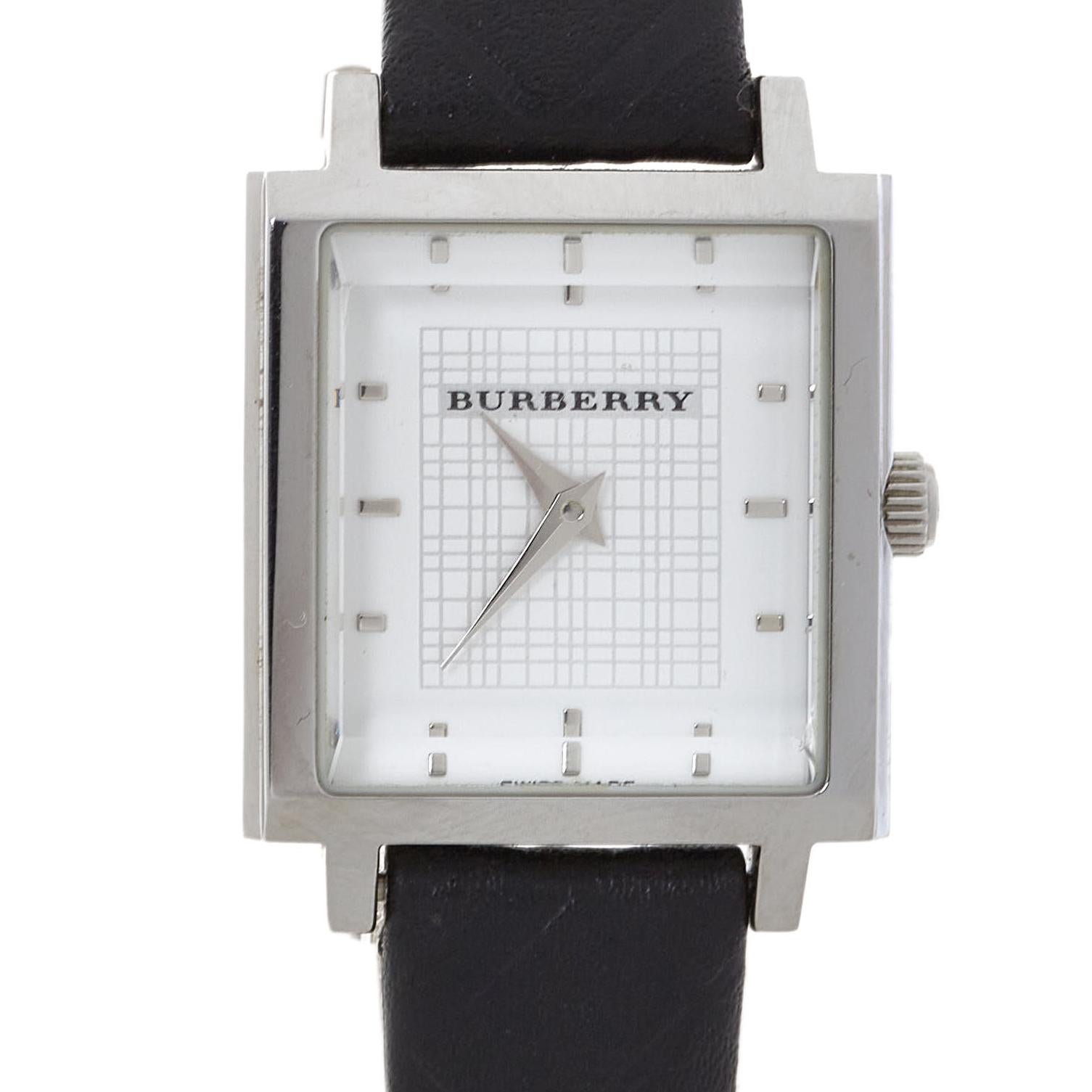burberry watch women's square face