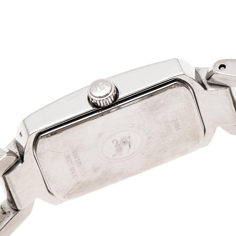 Burberry Silver Stainless Steel Heritage BU4211 Women's Wristwatch 18 mm 2