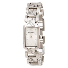 Burberry Silver Stainless Steel Heritage BU4211 Women's Wristwatch 18 mm