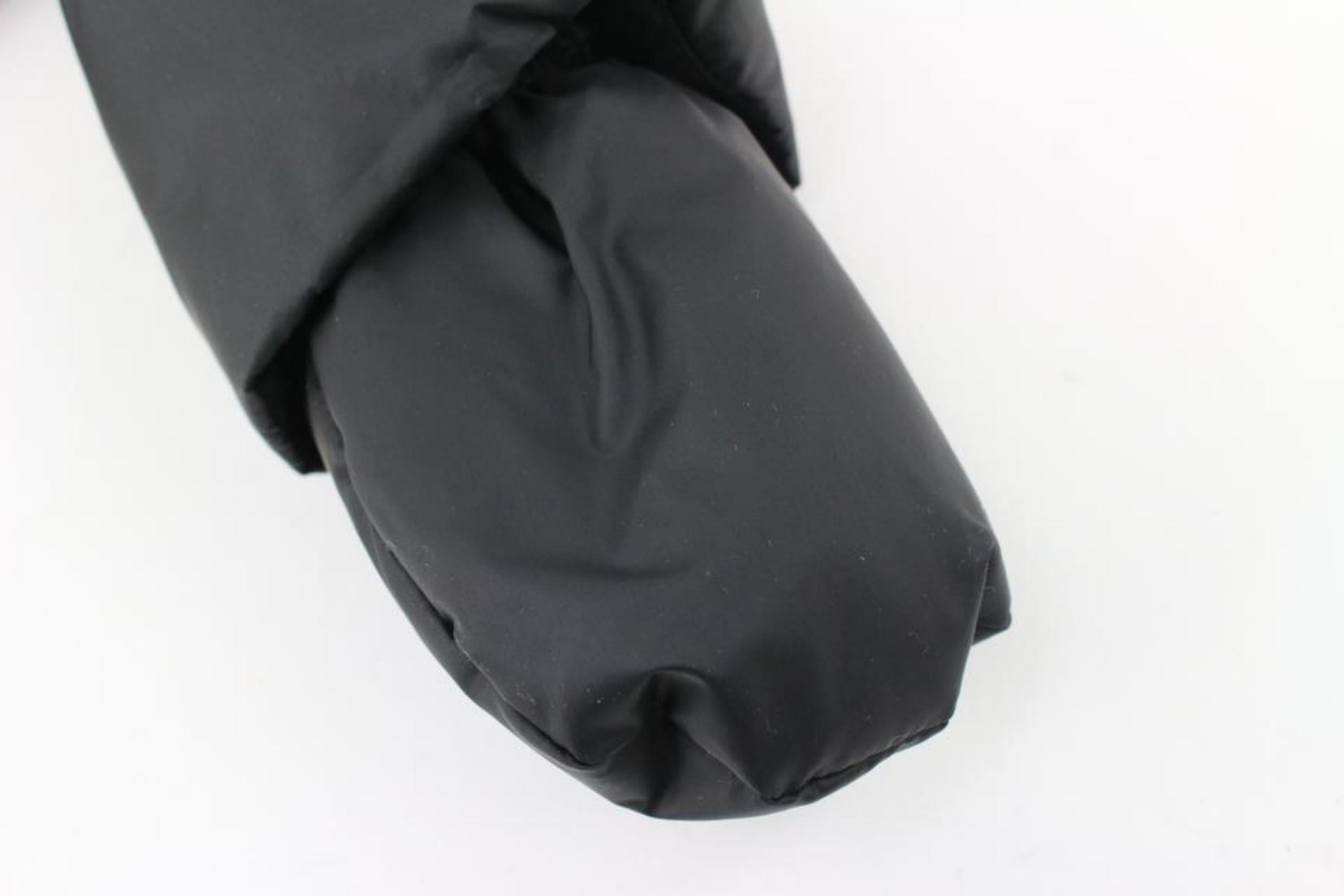 Burberry Size 18M 18 Months Black Logo Puffer Suit Snow Suit 120B34 For Sale 2
