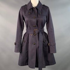 BURBERRY Trenchcoat mit Gürtel aus Baumwollmischung in Größe 2