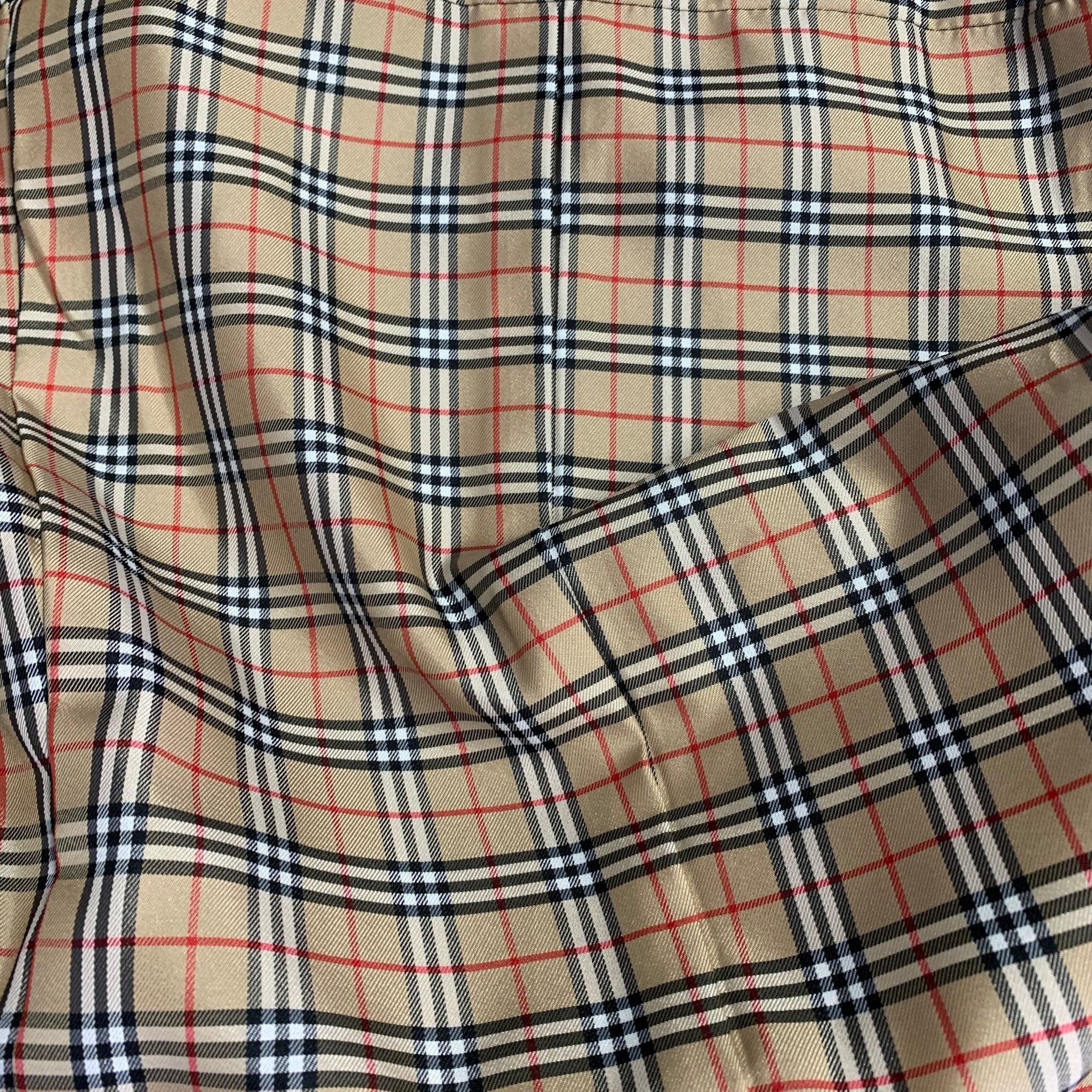 De las mujeres BURBERRY Talla 2 Chaqueta de doble botonadura en sarga de mezcla de algodón color tostado en venta