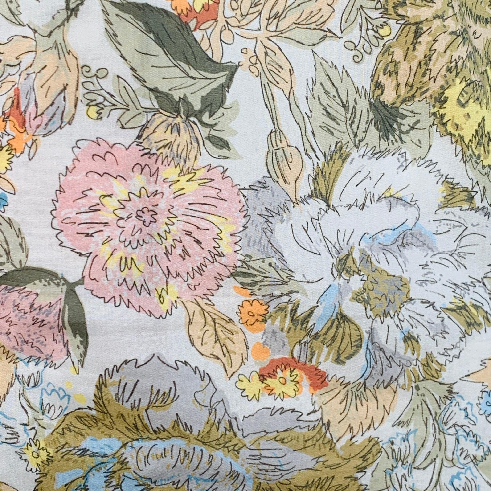 BURBERRY Kurzarmhemd
aus mehrfarbigem Baumwollgewebe mit floralem Muster, einer Tasche und Knopfverschluss. Ausgezeichneter Pre-Owned Zustand. 

Markiert:   L 

Abmessungen: 
 
Schulter: 20,5 Zoll Brust: 46 Zoll Ärmel: 8,5 Zoll Länge: 27 Zoll 
  
 