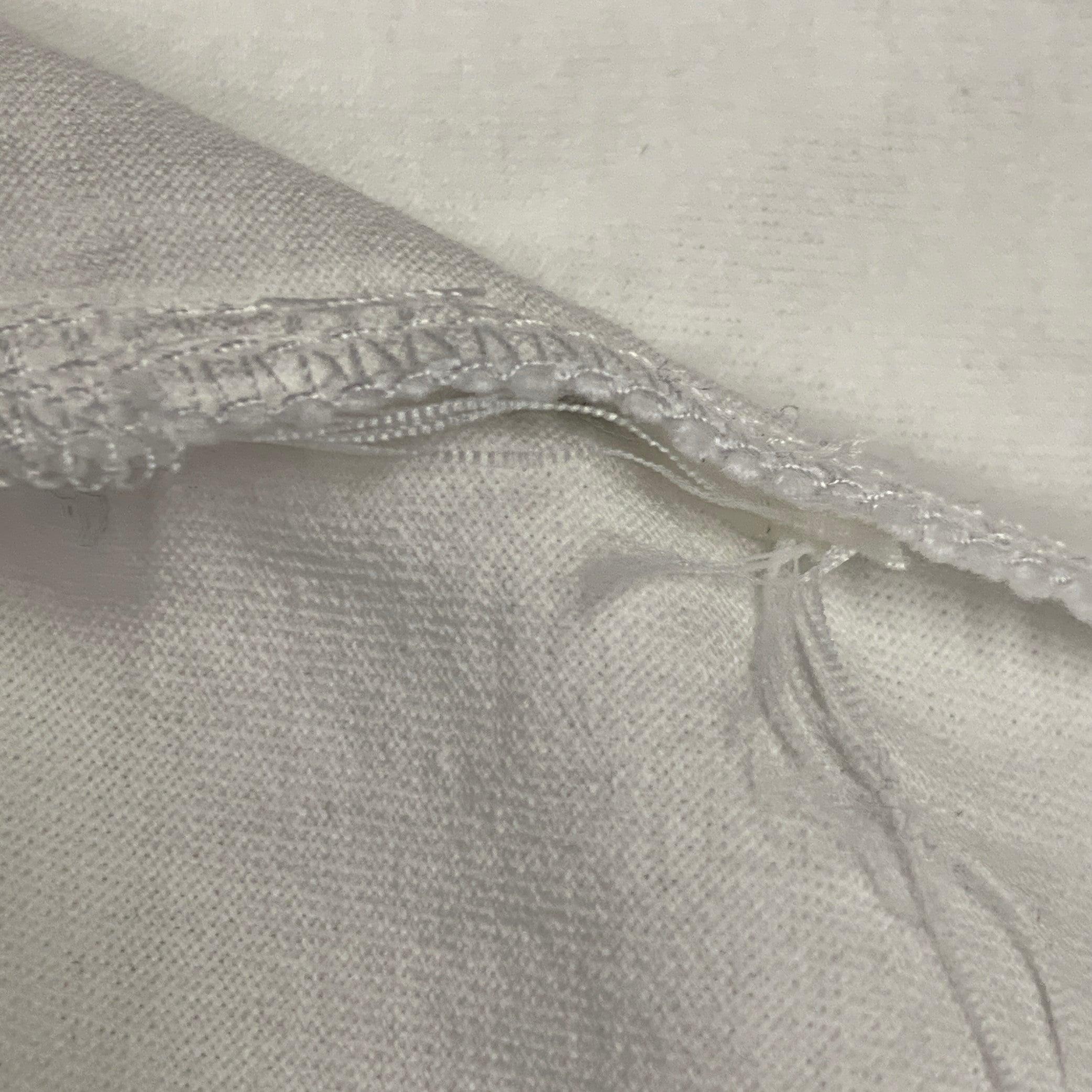 BURBERRY Größe XL Weiß Silber Baumwolle Kristall verschönert Übergröße T-Shirt mit Rundhalsausschnitt im Angebot 2