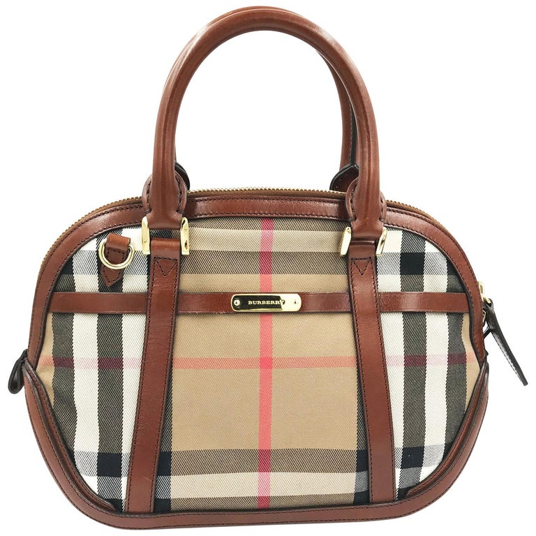 Burberry Small Orchard Dark Tan Ladies Tote Bag 3853773.A at 1stDibs | burberry  orchard