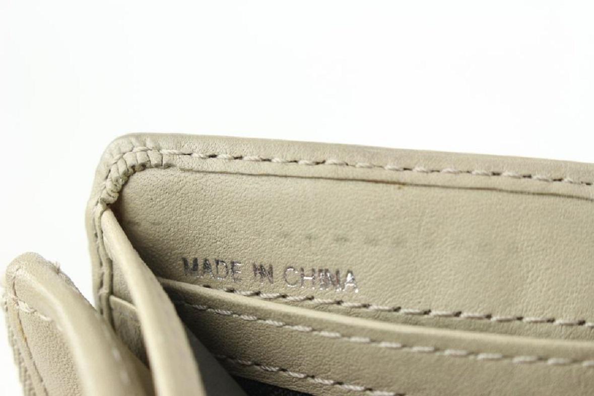 Brown Burberry Smoke Nova Check Compact Wallet 71bur630