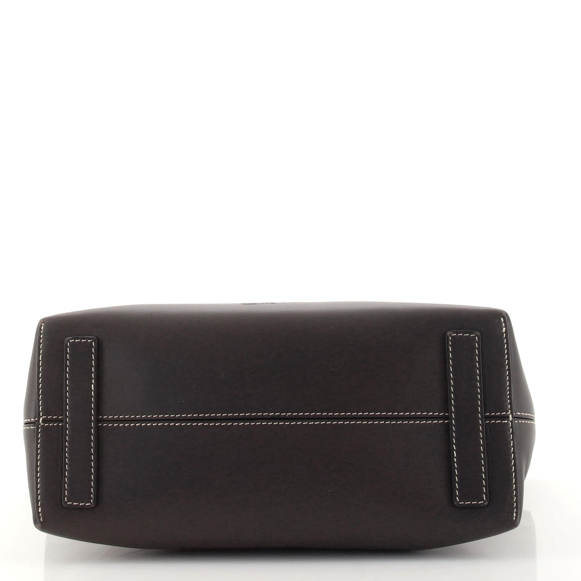 Burberry Society Top Handle Tasche aus Leder für Damen oder Herren