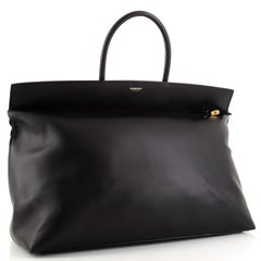 Burberry Society Borsa a manico alto in pelle XL