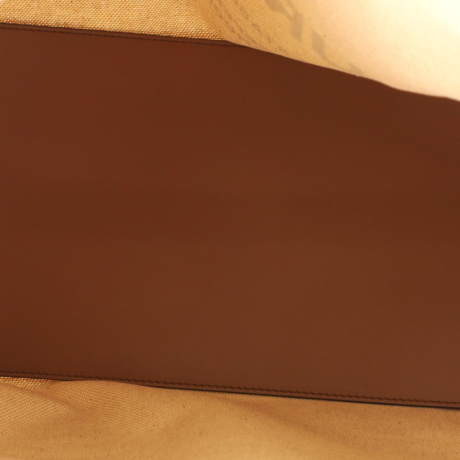 Burberry Soft Belt Tasche Canvas mit Leder Groß für Damen oder Herren