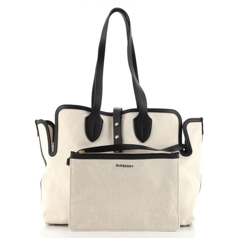 Burberry medium soft leather belt bag deals