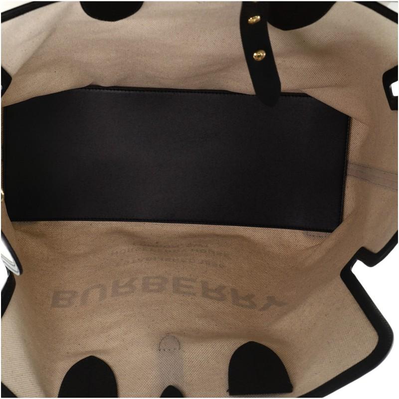 Burberry Soft Belt Bag Canvas with Leather Medium In Good Condition In NY, NY