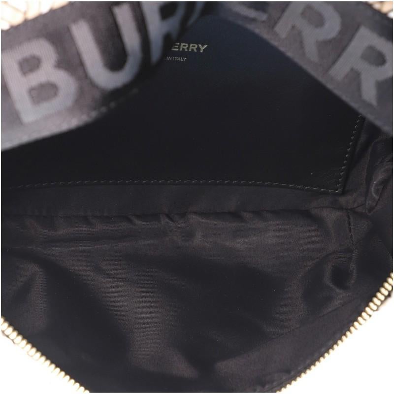 Beige Burberry Sonny Belt Bag TB Monogram Nylon