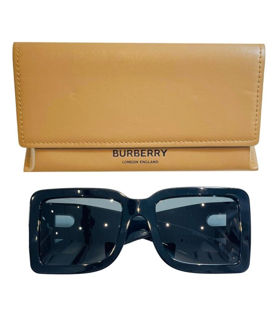 Burberry Square 'B' Sunglasses For Sale 2