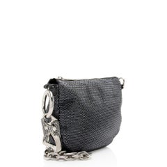 Bolso de hombro mini «Crystal Knight» de ante de Burberry