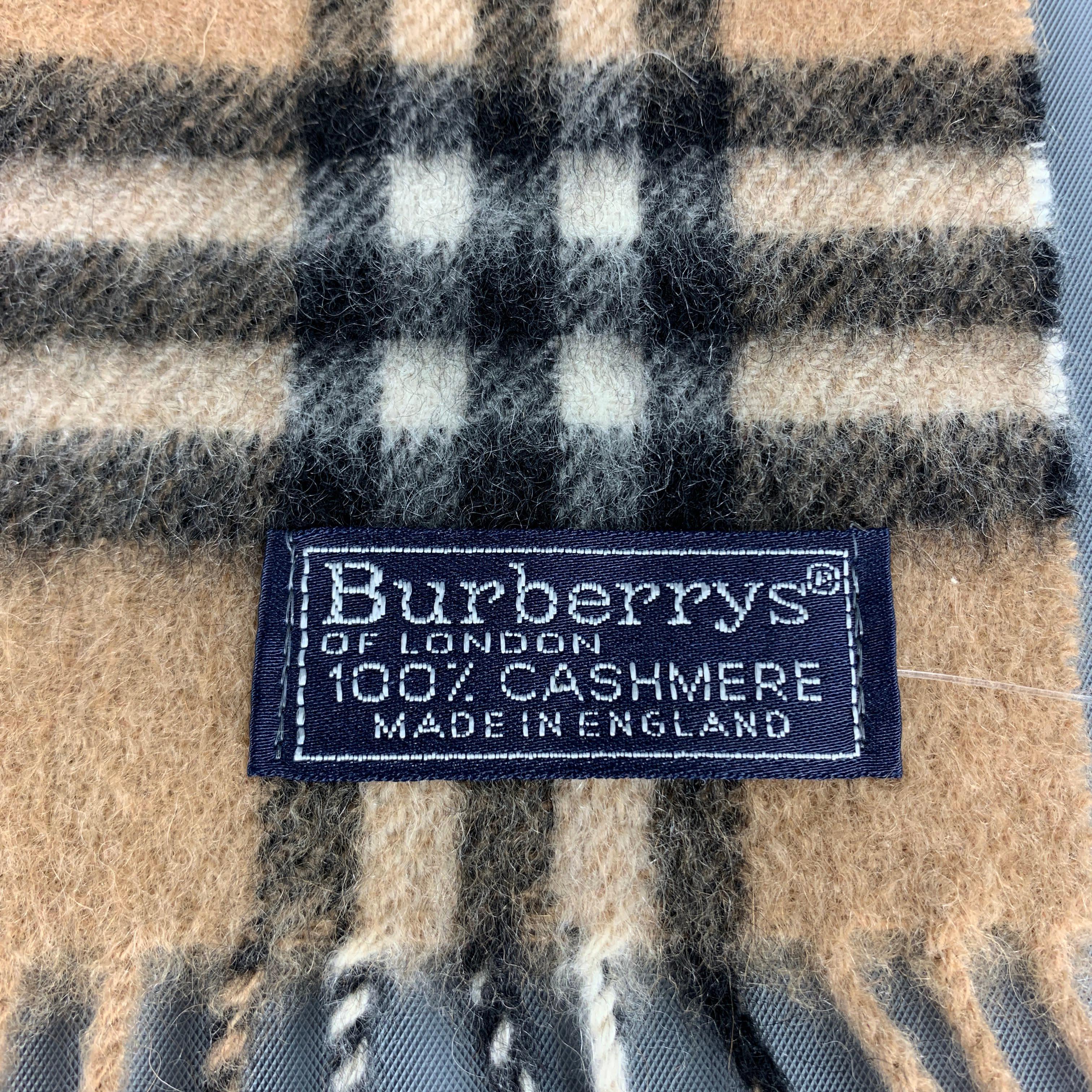 burberry plaid scarf