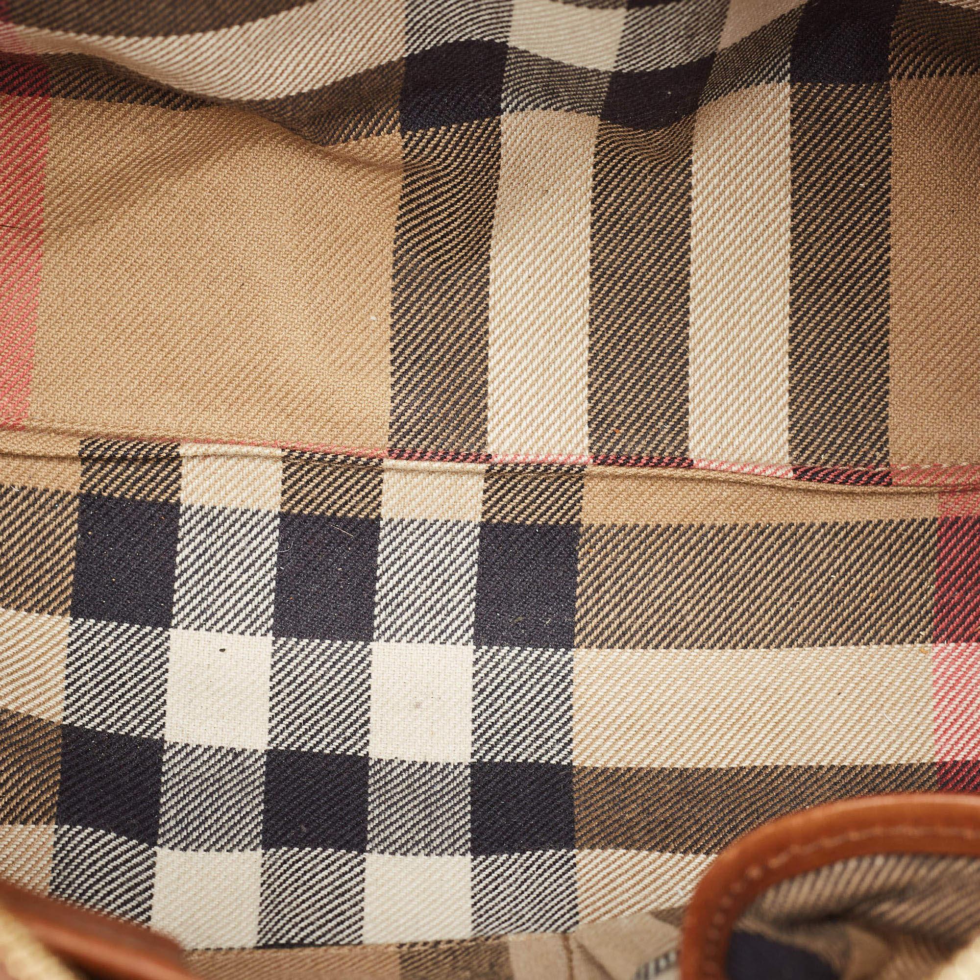 Burberry Tan Leather Medium Alchester Bowler Bag 5