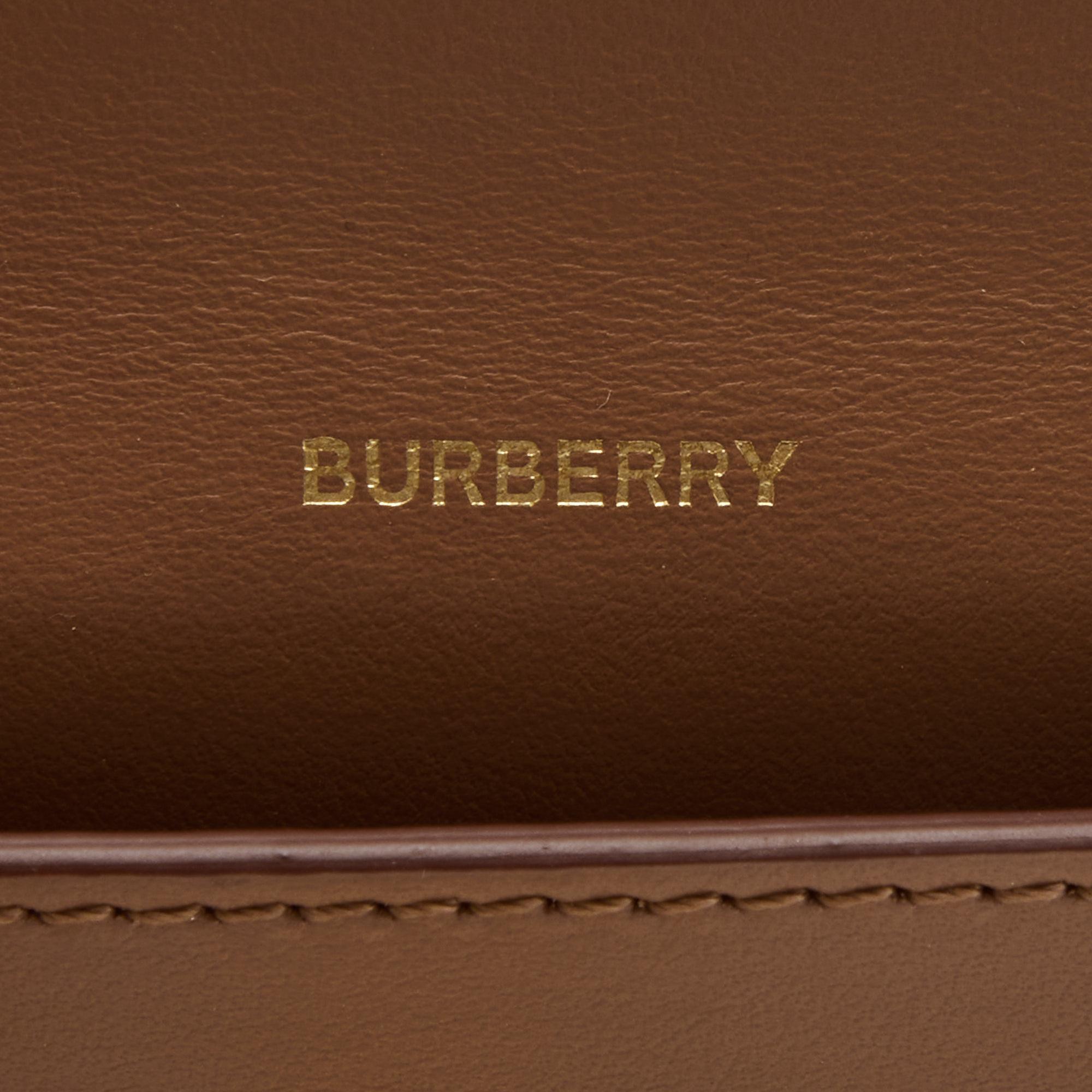 burberry mini wallet on chain