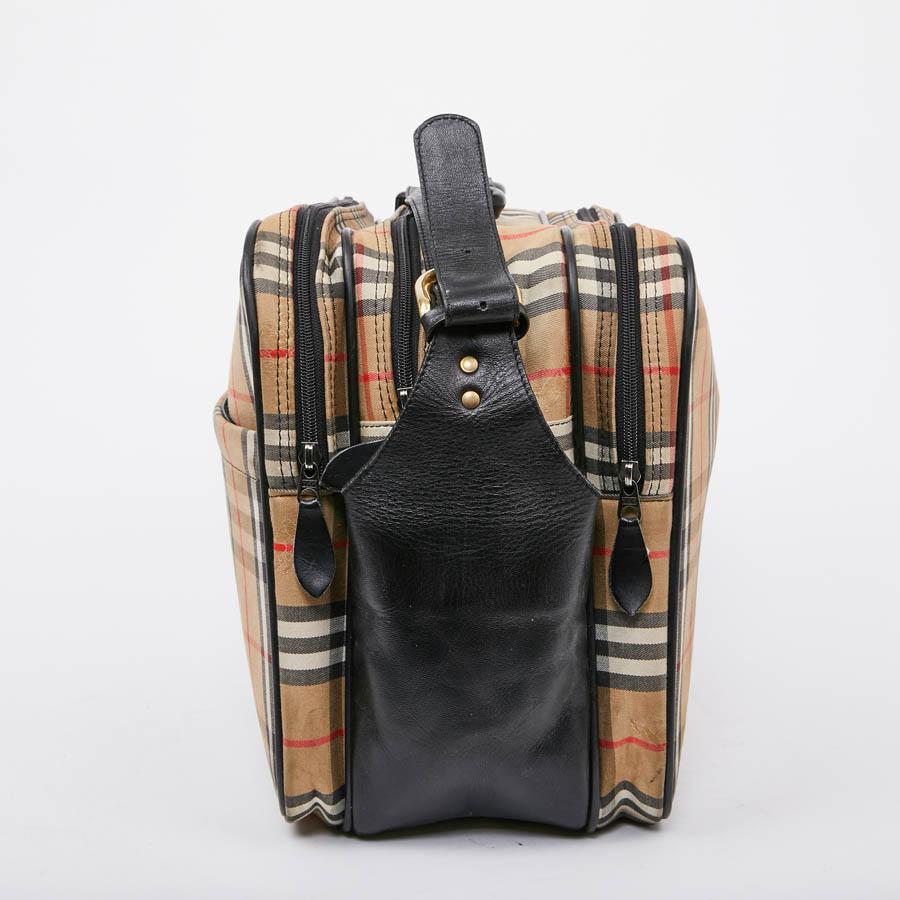 vintage burberry travel bag