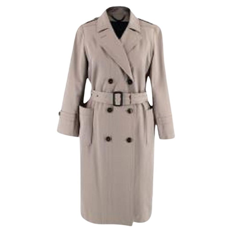 Getadme-Women's Wool Blend Trench Coat Turn-Down Collar Korean Fashion Temperament Female Clothing Autumn New Jackets for Women
