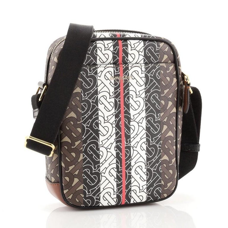 Burberry TB Crossbody Bag Monogram ECanvas at 1stDibs