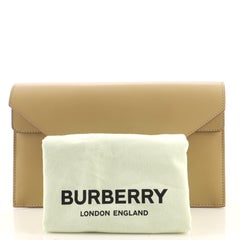 Burberry TB Envelope Clutch Leather Small