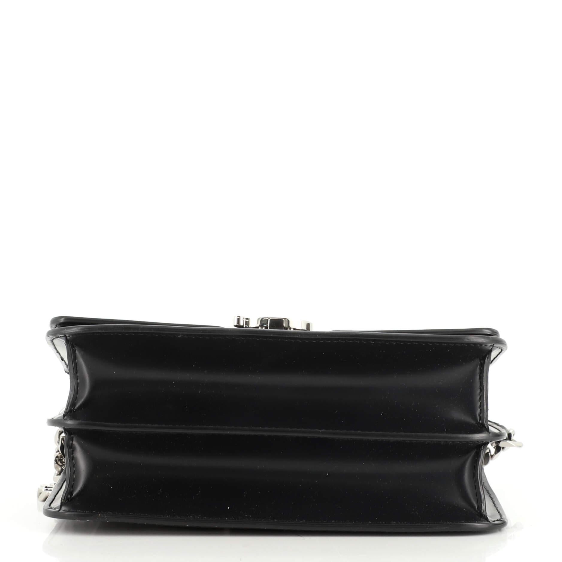 Burberry TB Flap Bag Printed Leather Small 1