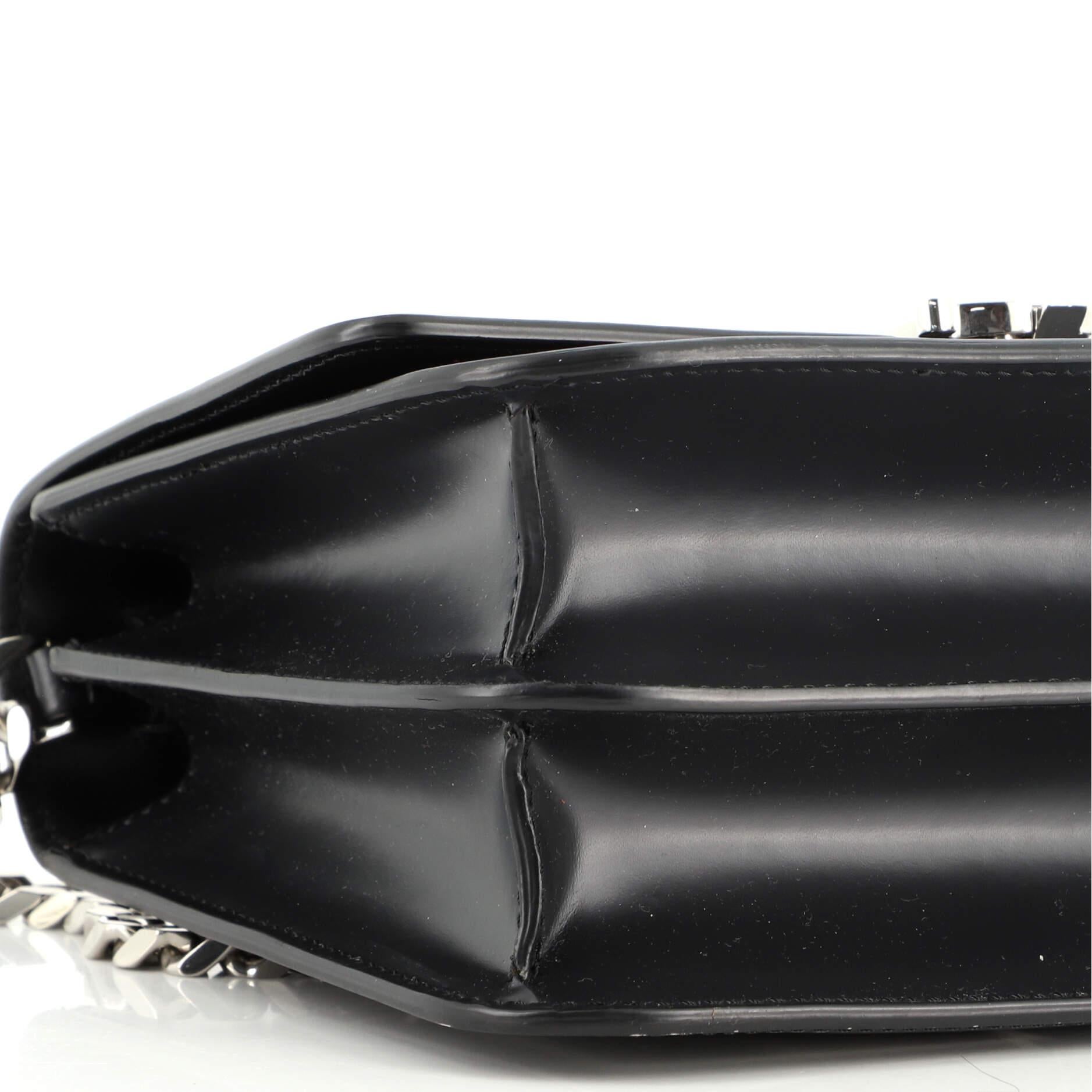 Burberry TB Flap Bag Printed Leather Small 3