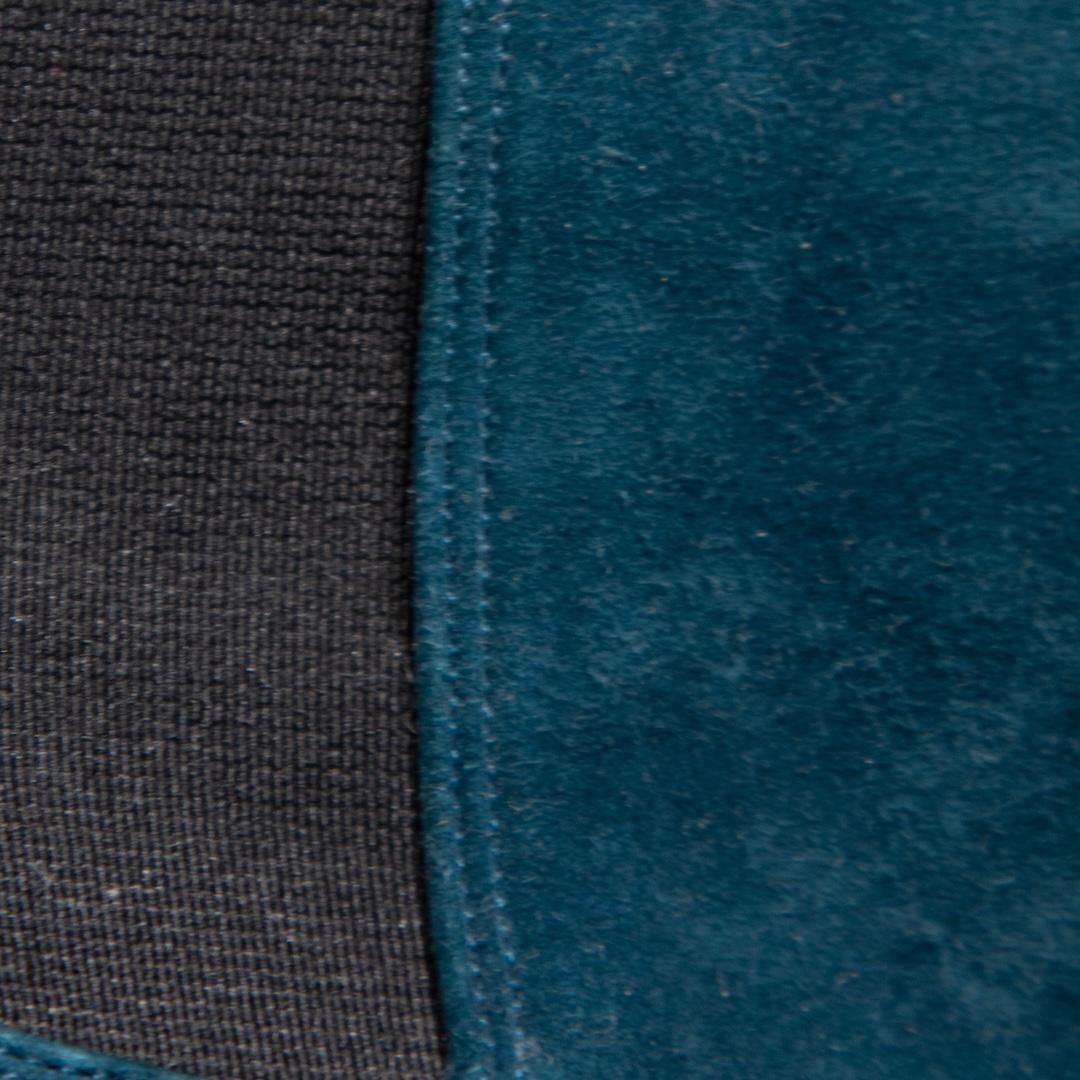 Women's Burberry Teal Suede Ankle Boots Size IT 37 For Sale