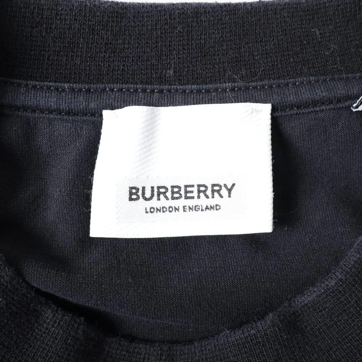 Burberry Tisci T-shirt in cotone nero in vendita 1