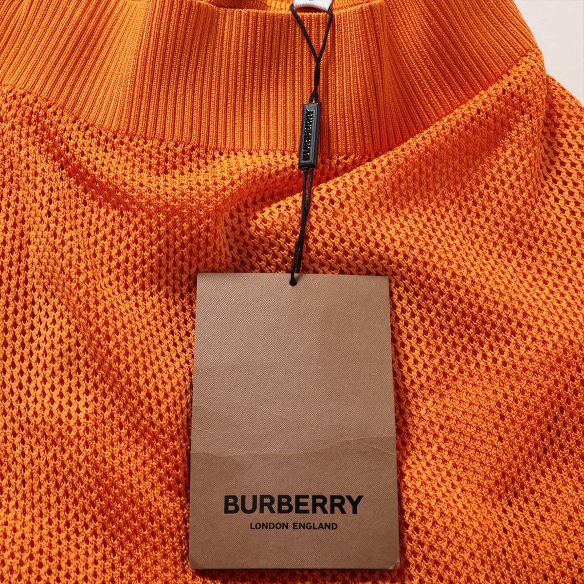 Burberry Tisci Period Cuprammonium Rayon Knit Skirt Orange For Sale 6