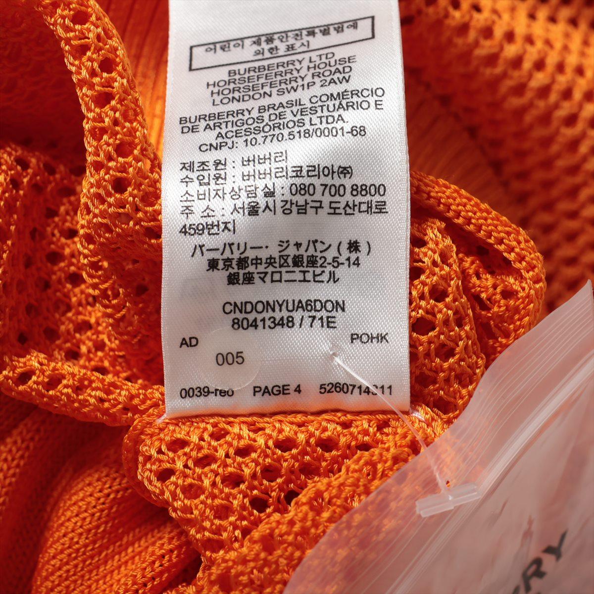 Burberry Tisci Period Cuprammonium Rayon Knit Skirt Orange For Sale 4